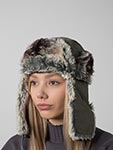 Шапка STETSON арт. 9297102 BOMBER PIGSKIN (оливковый)
